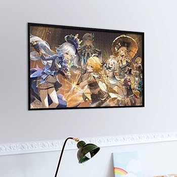 Amazon.co.jp: 原神 ジグソーパズル 木製パズル 1000ピース 300